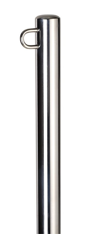 Stainless Steel Ski pole only - 1200mm long