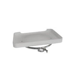 Stainless Steel Medium bait station with drain board attaches with 2” 50.8mm ski clamp