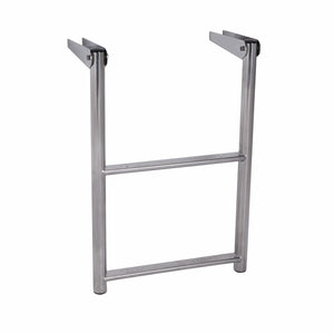 Stainless Steel 2 Step folding ladder complete with hinge 285mm