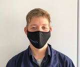 Manta Marine Branded Face Mask - Black